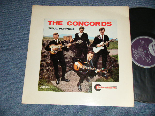画像1: The CONCORDS (60's DUTCH BEAT GARAGE) - SOUL PURPOSE (Ex+++/Ex+++) / 1966 UK ENGLAND ORIGINAL  Used  LP