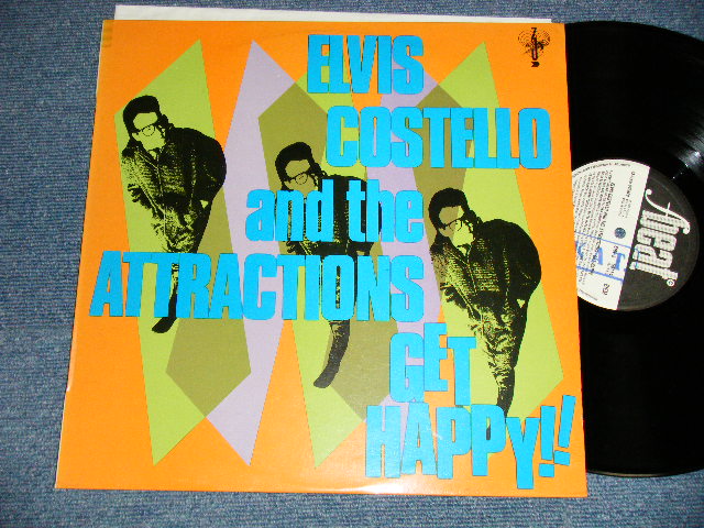 画像1: ELVIS COSTELLO - GET HAPPY （NEW) /  UK ENGLAND REISSUE "BRAND NEW" LP