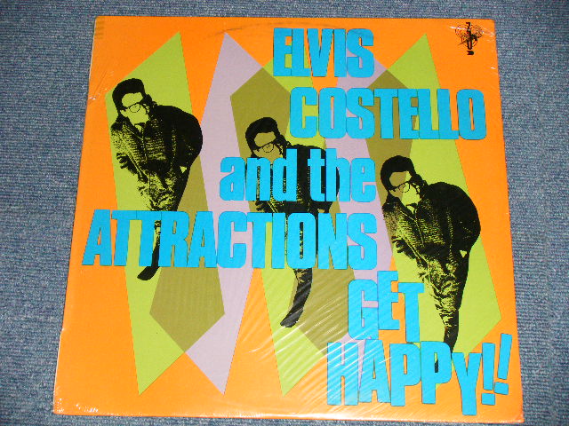画像1: ELVIS COSTELLO - GET HAPPY （SEALED) / 1980 GREECE ORIGINAL "BRAND NEW SEALED"  LP