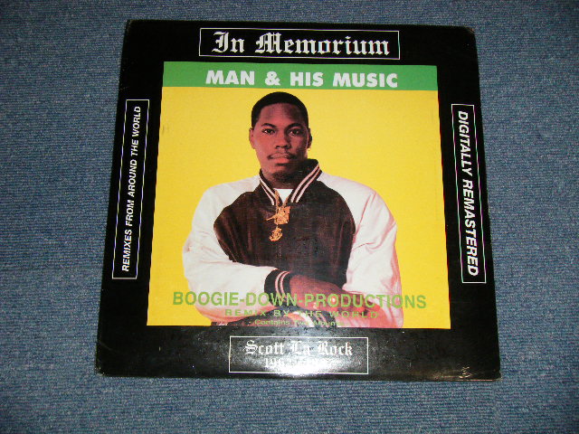 画像1: BOOGIE-DOWN-PRODUCTIONS - MAN & HIS MUSIC (SEALED) / 1997 US AMERICA REISSUE "BRAND NEW SEALED"  2-LP 