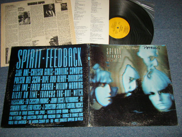 画像1: SPIRIT - FEEDBACK : With SONG SHEET (Ex/MINT- WOFC) / 1972 US AMERICA ORIGINAL "YELLOW Label"  Used LP