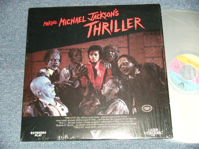 画像1: MICHAEL JACKSON -  MAKING MICHAEL JACKSON'S THRILLER (MINT-/MINT)  / 1983 US AMERICA ORIGINAL "NTSC SYSTEM" LaserDisc 