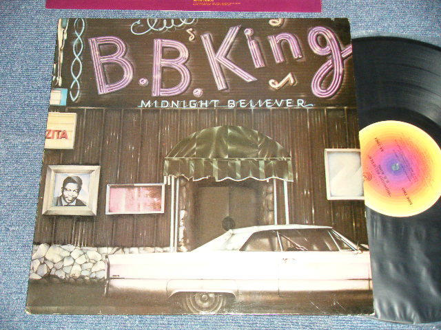 画像1: B.B.KING  B.B. KING -  MIDNIGHT BELIEVER (Ex+++/MINT-) / 1978 Version US AMERICA 2nd press "ABC in a EIGHTH NOTE at TOP Label"  Used  LP