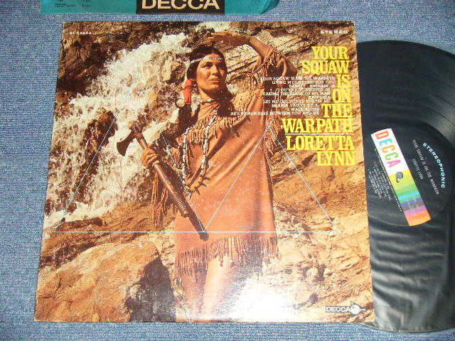 画像1: LORETTA LYNN - YOUR SQUAW IS ON THE WARPATH (Ex++/Ex) / 1969 US AMERICA ORIGINAL Used LP 