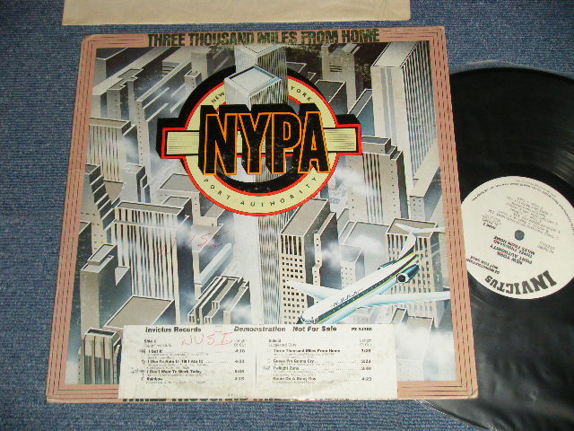 画像1: NYPA NEW YORK PORT AUTHORITY - THREE THOUSAND MILES FROM HOME (Ex/Ex++ Looks:Ex+) / 1977  AMERICA ORIGINAL "WHITE PROMO LABEL" Used LP 