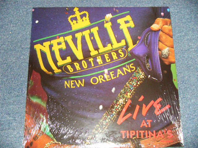 画像1: The NEVILLE BROTHERS - LIVE AT TIPITINA'S II (SEALED) / 1990 UK ENGLAND ORIGINAL "BRAND NEW SEALED" LP