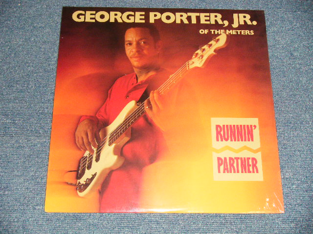 画像1: GEORGE PORTER, JR. of The METERS - RUNNIN' PARTNER (SEALED) / 1990 US AMERICA ORIGINAL "BRAND NEW SEALED" LP