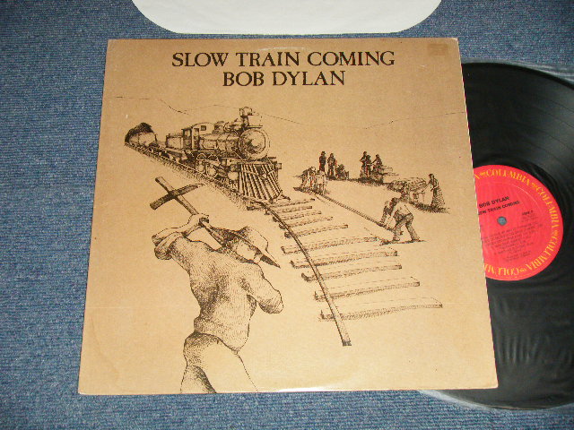 画像1: BOB DYLAN - SLOW TRAIN COMING (Matrix # A)  AL-36120 2C  GIB (HXAD)P   B) PBL-36120 2BG ) (Ex++/Ex+++)  / 1980'S Version US AMERICA "PROMO" Used  LP