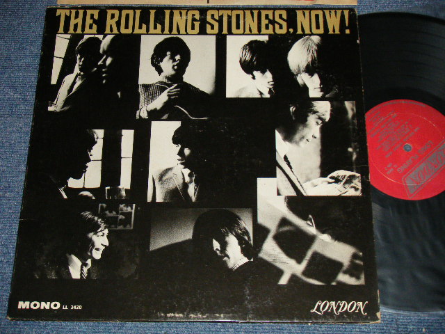 画像1: ROLLING STONES - THE ROLLING STONES,NOW !( Matrix # A)  ARL-6691-1D  MR ▵7763     B)  ARL-6692-1B  MR ▵7763-x ) (Ex++/Ex+++ Looks:Ex++)    / 1966 US AMERICA ORIGINAL 1st Press "Shinning RED Label" MONO Used LP 