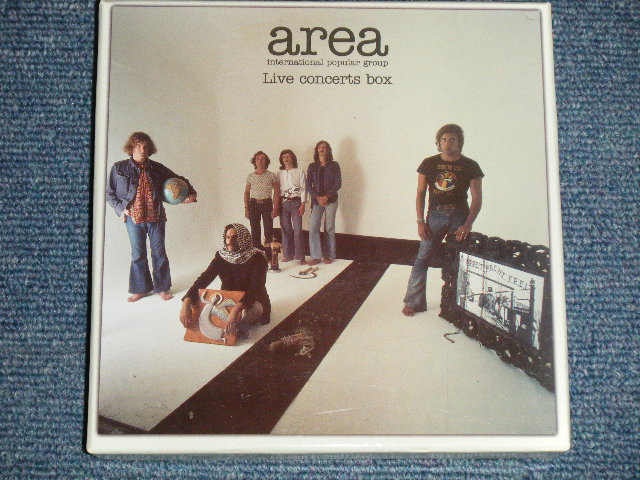 画像1: AREA - LIVE CONCERTS BOX (MINT/MINT) /  ITALIA ORIGINAL Used 3-CD's Box set  