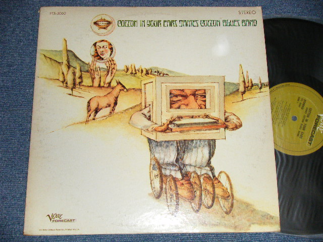 画像1: JAMES COTTON BLUES BAND - COTTON IN YOUR EARS (Ex+/Ex+++)  /  1968 US AMERICA ORIGINAL Used LP 