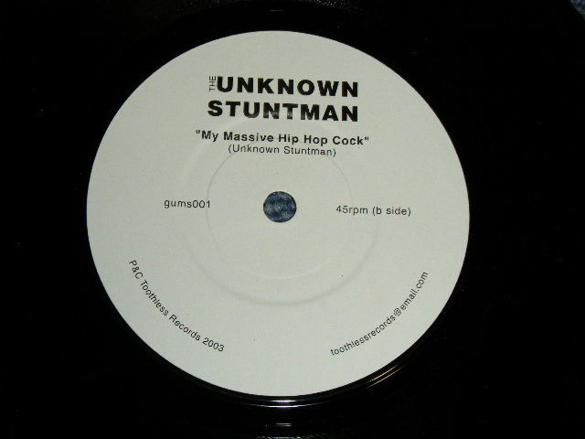 画像1: A) Unknown Stuntman   B) Pharoah Roche - A) My Massive Hip Hop Cock   B) E-Funk (NEW)  / 2003 UK ENGLAND ORIGINAL "BRAND NEW" 7" 45 rpm Single  