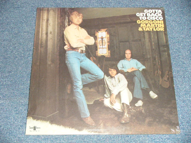 画像1: GORGONI MARTIN & TAYLOR - GOTTA GET BACK TO CISCO (SEALED) / 1972 US AMERICA ORIGINAL "BRAND NEW SEALED" LP