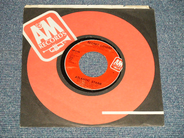 画像1: ATLANTIC STARR - A) SECRET LOVERS  B) THANK YOU (Ex++/Ex+)  / 1985 US AMERICA ORIGINAL Used 7"45 