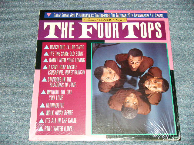 画像1: FOUR TOPS -  GREAT SONGS  And Performances That Inspired The Motown 25th Anniversary T.V. Special (SEALED) /1983 US AMERICA ORIGINAL "BRAND NEW SEALED" LP 
