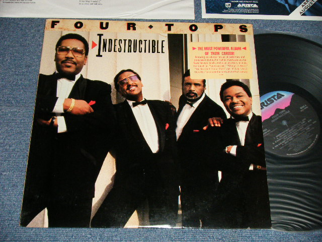 画像1: FOUR TOPS - INDESTRUCTIBLE (MINT-/MINT-) /1988 US AMERICA ORIGINAL Used LP 