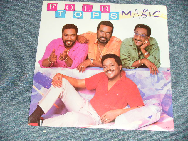画像1: FOUR TOPS - MAGIC (SEALED Cutout) /1985 US AMERICA ORIGINAL "BRAND NEW SEALED" LP 