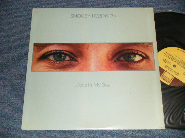 画像1: SMOKEY ROBINSON - DEEP IN MYS SOUL (Ex+/MINT-) /1977 US AMERICA ORIGINAL Used LP