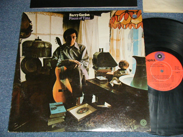 画像1: BARRY GORDON - PIECES OF TIME : With INSERTS (Ex++/Ex+++ BB for PROMO) /1971 US AMERICA ORIGINAL "RED Label" Used LP 