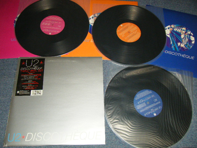 画像1: U2 - DISCOTHEQUE (NO POSTER) (Ex++/MINT-) /1997 UK ENGLAND ORIGINAL Used 3 THREE TRIPLE 12" Singles 