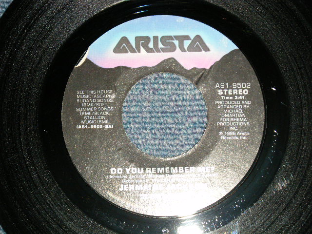 画像1: JERMAINE JACKSON - A) DO YOU REMEMBER ME?  B) WHATCHA DOIN'  (Ex++/Ex++) / 1986 US AMERICA ORIGINAL Used 7"45