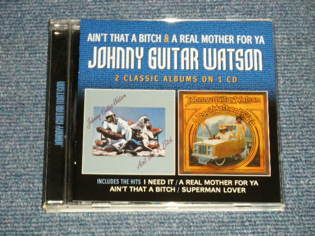 画像1: Johnny "Guitar" Watson - Ain't That A Bitch & A Real Mother For Ya (MINT-/MINT) / 2013 UK ENGLAND ORIGINAL Used CD 