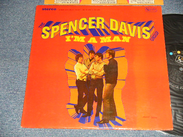 画像1: The SPENCER DAVIS GROUP - I'M A MAN (Ex+++, Ex++/Ex+++) / 1967 US AMERICA ORIGINAL STEREO 1st Press "BLACK with 5 DOTS on TOP Label" Used LP 