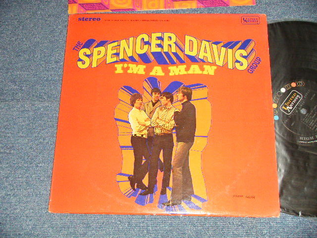 画像1: The SPENCER DAVIS GROUP - I'M A MAN (Ex+++, Ex++/Ex++) / 1967 US AMERICA ORIGINAL STEREO 1st Press "BLACK with 5 DOTS on TOP Label" Used LP 