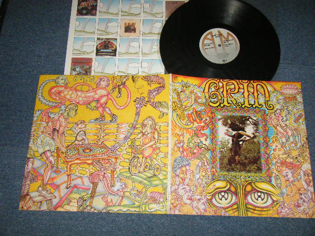 画像1: GRIN (NILS LOFGREN) - GRIN (Ex+++.MINT-) /1973 US AMERICA ORIGINAL Used LP  