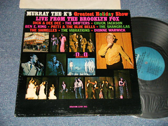 画像1: V.A. VARIOUS Omnibus - MURRAY THE K'S GREATEST HOLIDAY SHOW: LIVE FROM THE BROOKLYN FOX  PRESENTS (Mid 60's Soul Songs) (Ex+++/MINT-~Ex+++)/ 1965 US AMERICA ORIGINAL "MONO" Used LP