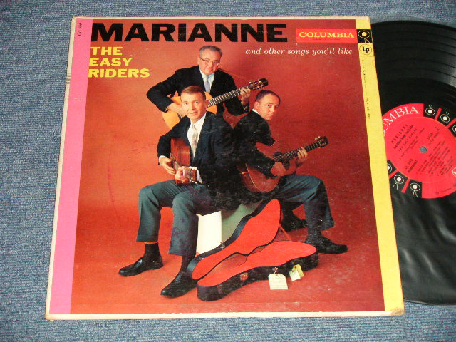 画像1: The EASY RIDERS - MARIANNE And Other Songs You'll Like (1st DEBUT Album) (Ex+/Ex++  EDSP) / 1957 US AMERICA ORIGINAL 1st Press "6 EYE's Label" MONO Used LP 