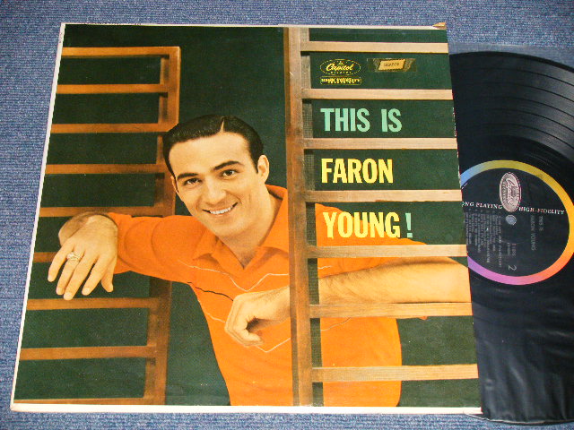 画像1: FARON YOUNG - THIS IS FARON YOUNG (Ex++/MINT- STOFC ,EDSP) / 1959 US AMERICA ORIGINAL 1st Press "BLACK with RAINBOW 'CAPITOL' Logo on LEFT Label"  MONO Used LP 