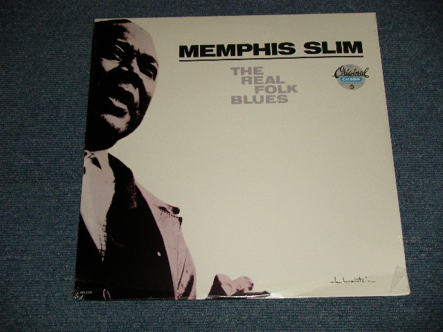 画像1: MEMPHIS SLIM - REAL FOLK BLUES ( SEALED ) / US AMERICA  REISSUE "BRAND NEW SEALED" LP 