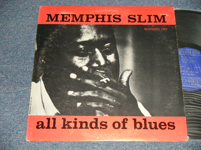 画像1: MEMPHIS SLIM - ALL KINDS OF BLUES (E++/Ex+++ A-3:VG+++)) / 1963 US AMERICA ORIGINAL Used LP 