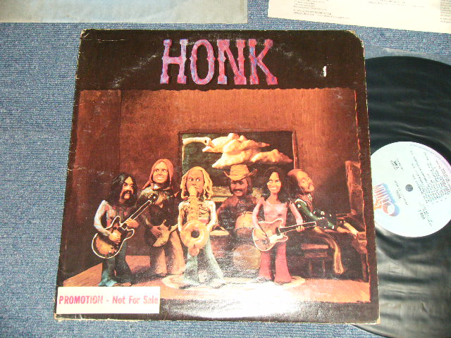 画像1: HONK - HONK (With INSERTS) (Ex/Ex+++ Cutout for PROMO, WARDMG) /1968 UK ENGLAND ORIGINAL "PROMO" Used  LP