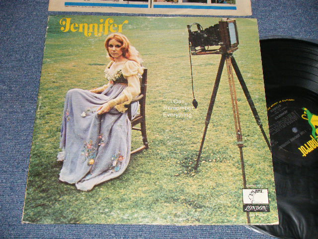 画像1: JENNIFER (JENNIFER WARNES)  - ...I CAN REMEMBER EVERYTHING (DEBUT ALBUM) (Ex/Ex+++ EDSP) / 1968 US AMERICA ORIGINAL Used LP