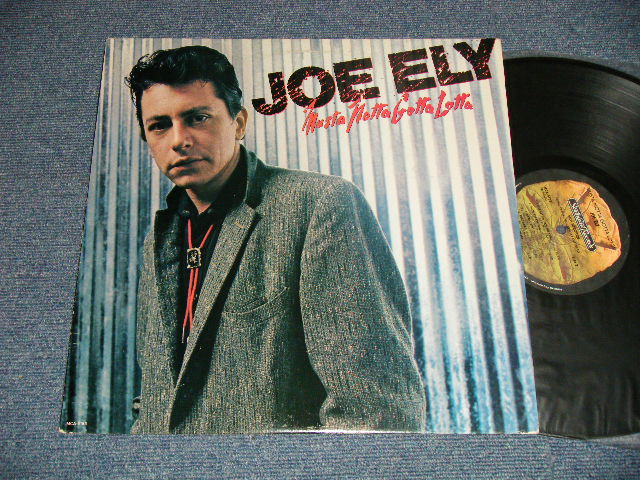 画像1: JOE ELY - MUSTA NOTTA GOTTA LOTTA (MINT-/MINT-) /1981 US AMERICA ORIGINAL Used LP