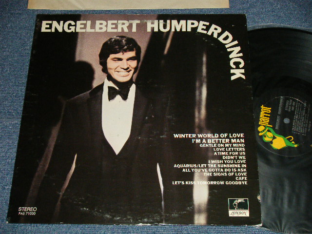 画像1: ENGELBERT HUMPERDINCK - ENGELBERT HUMPERDINCK (Ex++/MINT-  EDSP) / 1969 US AMERICA ORIGINAL Used LP 