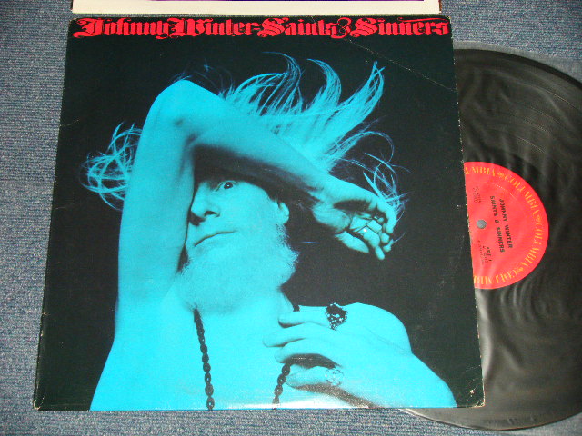 画像1: JOHNNY WINTER - SAINTS  SINNERS : with Custom Inner (Ex++/Ex+++) / 1974 US AMERICA ORIGINAL Used LP