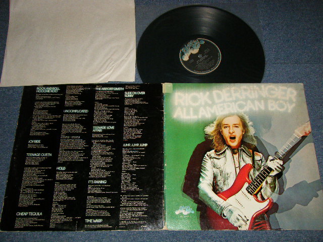 画像1: RICK DERRINGER - ALL AMERICAN BOY (Ex+/Ex++ Looks:Ex+ / US AMERICA REISSUE Used LP  