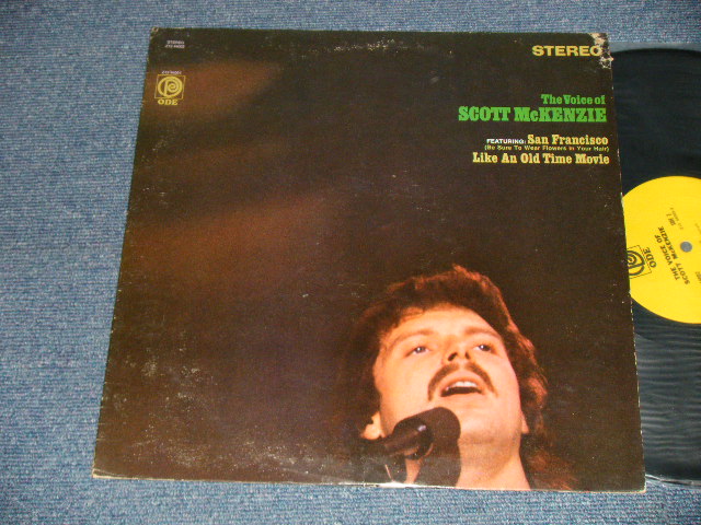 画像1: SCOTT McKENZIE - THE VOICE OF (Ex-/Ex+++  SWOFC, EDSP, DAMAGED) / 1967 US AMERICA ORIGINAL STEREO  Used   LP 
