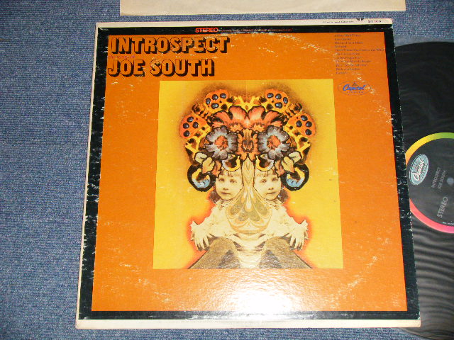 画像1: JOE SOUTH - INTROSPECT (Include "GAMES PEOPLE PLAY") (Matrix #  A) ST 1-108-A1 ◬  B) ST 2-108-A1 ◬)  (Ex-/Ex+++) / 1968 US AMERICA ORIGINAL 1st Press "BLACK with RAINBOW Label" Used LP