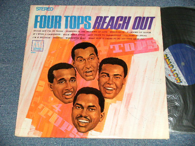 画像1: FOUR TOPS - REACH OUT (Ex++/Ex+++ EDSP, WOFC) /1967 US AMERICA ORIGINAL STEREO Used LP 