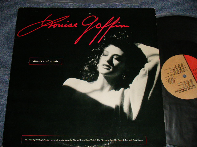 画像1: LOUISE GOFFIN (CAROLE KING) - WORDS AND MUSIC : The Bridge of Sights Interview  (Ex++/A) MINT-  B) Ex+++ Looks:Ex+  EDSP) / 1988 US AMERICA ORIGINAL "PROMO ONLY" Used LP