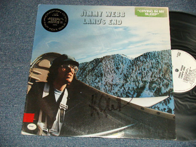 画像1: JIMMY WEBB - LAND'S END (Ex++/Ex+++ Looks:MINT STOFC, WOFC, WOBC) / 1974 US AMERICA ORIGINAL "WHITE LABEL PROMOl" Used LP 