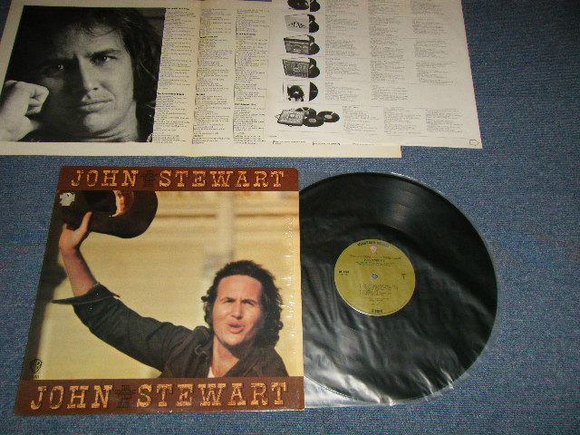 画像1: JOHN STEWART - THE LONESOME PICKER RIDES AGAIN : with INSERTS(MINT-/Ex+++)  / 1971 US AMERICA ORIGINAL 1st Press "GREEN with WB on TOP Label" Used LP 