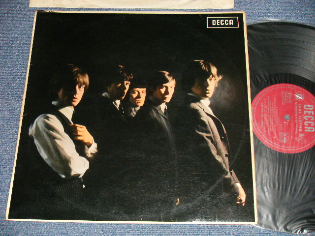 画像1: ROLLING STONES - THE ROLLING STONES (Matrix # 1A/3A) (Ex++, Ex+/MINT- SWOBC) /1964 UK ENGLAND ORIGINAL "MAROON with Unboxed DECCA Label" MONO Used LP 