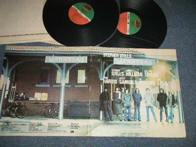 画像1: STEPHEN STILLS MANASSAS - MANASSAS :NO Custom Inner ("SP" at Bottom) (Ex+++/Ex+++ Looks:Ex++) /1976 Version US AMERICA 2nd Press "Small 75 ROCKFELLER Label" Used 2-LP 