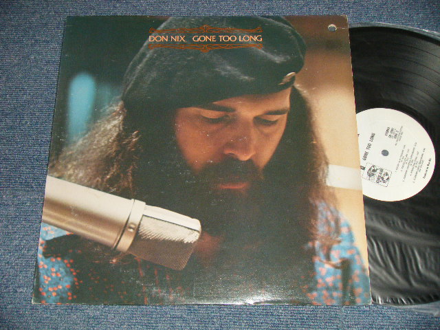 画像1: DON NIX - GONE TO LONG (Ex++/MINT- BB for PROMO) /1976 US AMERICA ORIGINAL "WHITE LABEL PROMO" Used LP