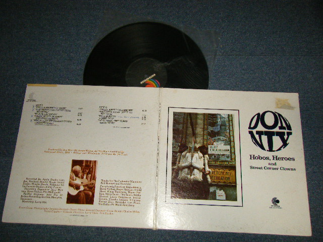 画像1: DON NIX - HOBOS, HEROES AND STREET CORNER CLOWNS (Ex-/Ex++ EDSP) /1973 US AMERICA ORIGINAL Used LP